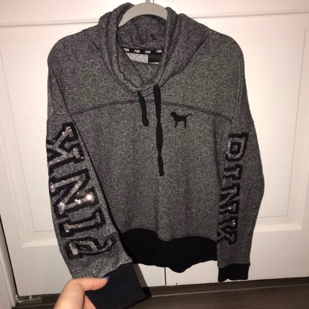 VS Limited Edition Sequence Cowlneck Sweater